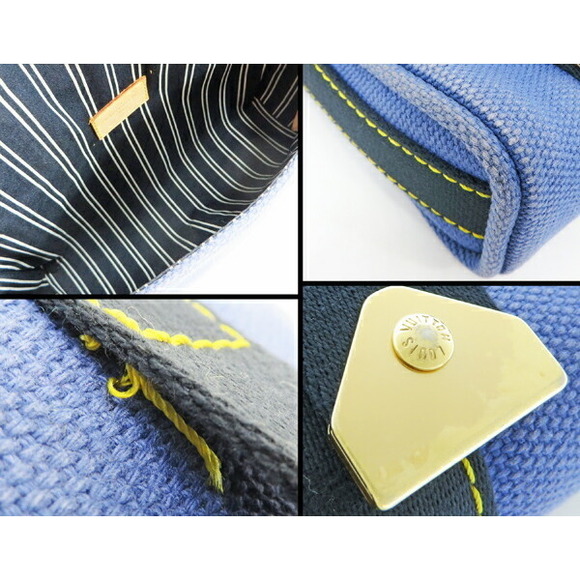 Louis Vuitton Sac Lava Antigua Shoulder Bag Blue - Picture 3 of 3